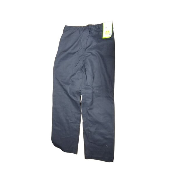 Real School School Uniform 18 1/2 Navy Girls Plus Flat Front Low Rise Pant‎ - Picture 5 of 5